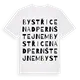 Bystřice nad Pernštejnem ordlek t-shirt