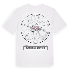 Bystřice pod Hostýnem t-shirt – ekologisk bomull t-shirt från Pinshirt