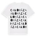 Cakóháza ordlek t-shirt