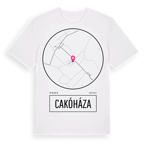 Cakóháza t-shirt – ekologisk bomull t-shirt från Pinshirt