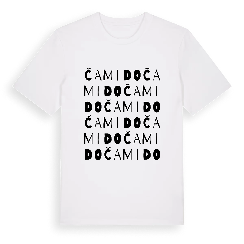 Čami Do ordlek t-shirt – White, i miljö