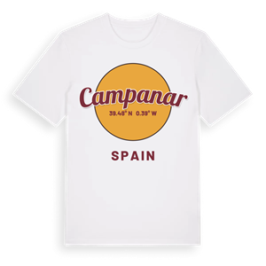 Campanar cirkel t-shirt – ekologisk bomull t-shirt från Pinshirt