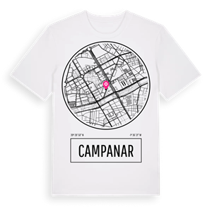 Campanar t-shirt – ekologisk bomull t-shirt från Pinshirt