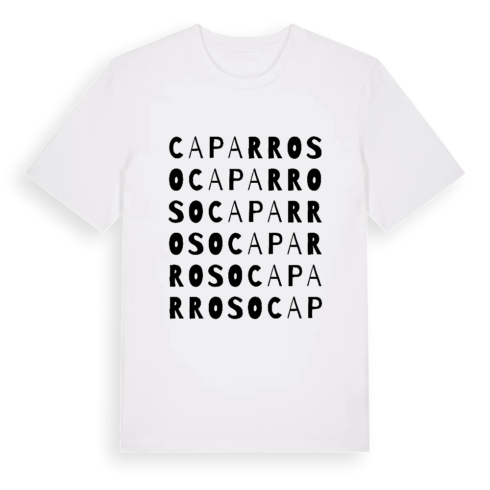 Caparroso ordlek t-shirt – White, i miljö