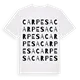 Carpesa ordlek t-shirt