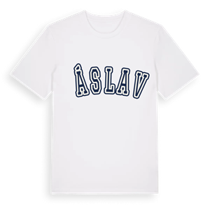 Čáslav college t-shirt – ekologisk bomull t-shirt från Pinshirt