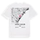 Castelló / Castellón karta t-shirt