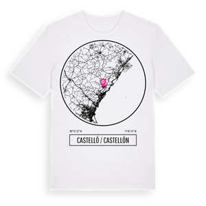 Castelló / Castellón t-shirt – ekologisk bomull t-shirt från Pinshirt