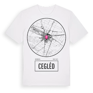 Cegléd t-shirt – ekologisk bomull t-shirt från Pinshirt