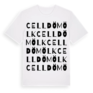 Celldömölk ordlek t-shirt – ekologisk bomull t-shirt från Pinshirt