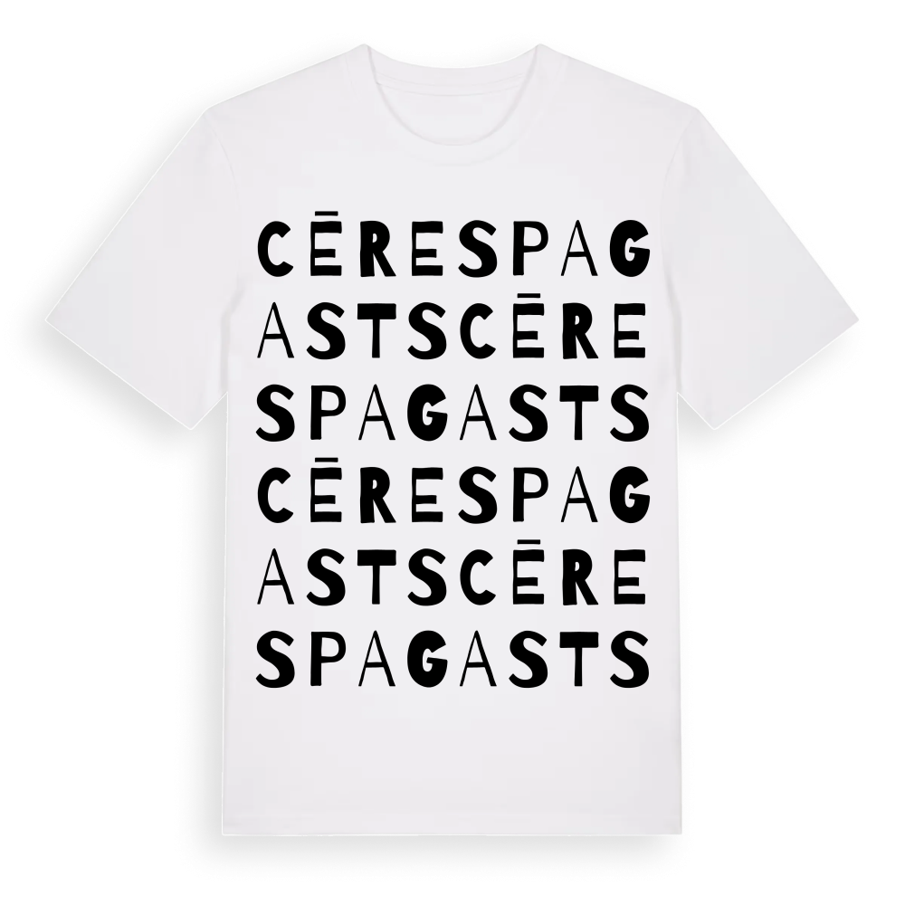 Cēres pagasts ordlek t-shirt – White, i miljö