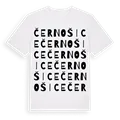 Černošice ordlek t-shirt