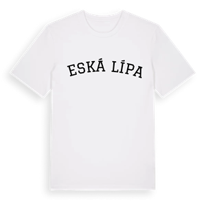 Česká Lípa böjd t-shirt – ekologisk bomull t-shirt från Pinshirt