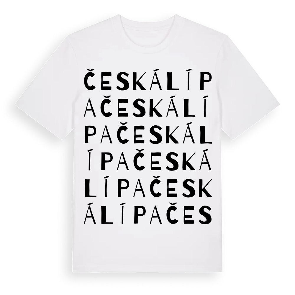 Česká Lípa ordlek t-shirt – White, i miljö