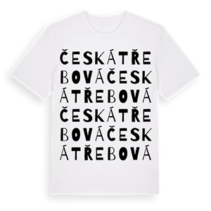 Česká Třebová ordlek t-shirt – ekologisk bomull t-shirt från Pinshirt