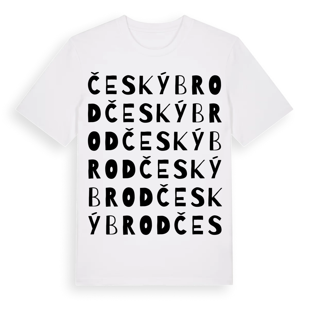 Český Brod ordlek t-shirt – White, i miljö
