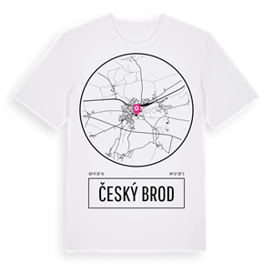 Český Brod t-shirt – ekologisk bomull t-shirt från Pinshirt