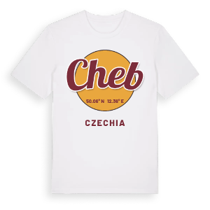 Cheb cirkel t-shirt – ekologisk bomull t-shirt från Pinshirt