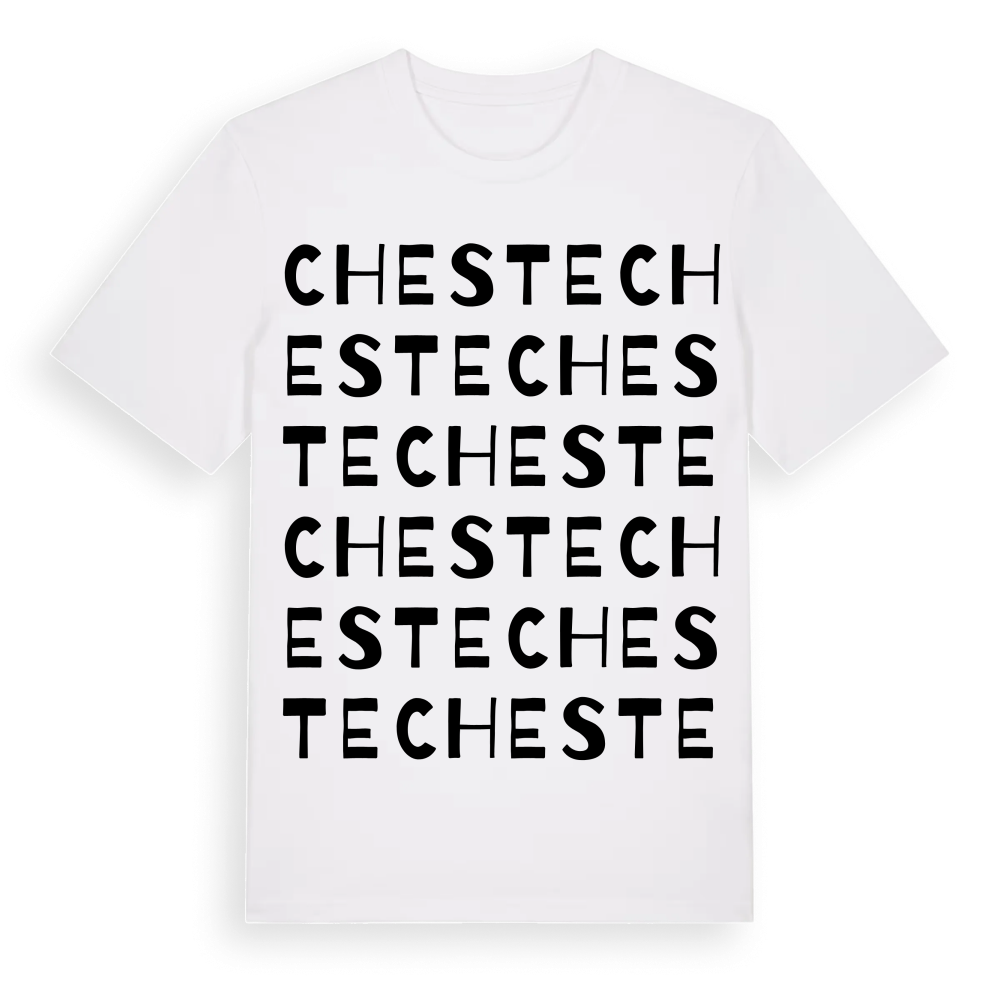 Cheste ordlek t-shirt – White, i miljö