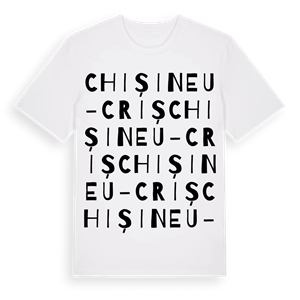 Chișineu-Criș ordlek t-shirt – ekologisk bomull t-shirt från Pinshirt