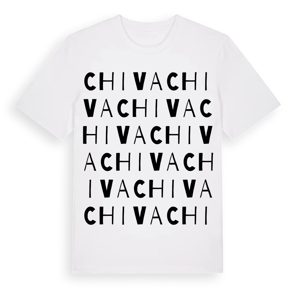 Chiva ordlek t-shirt – White, i miljö