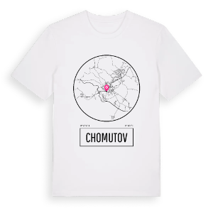 Chomutov t-shirt – ekologisk bomull t-shirt från Pinshirt
