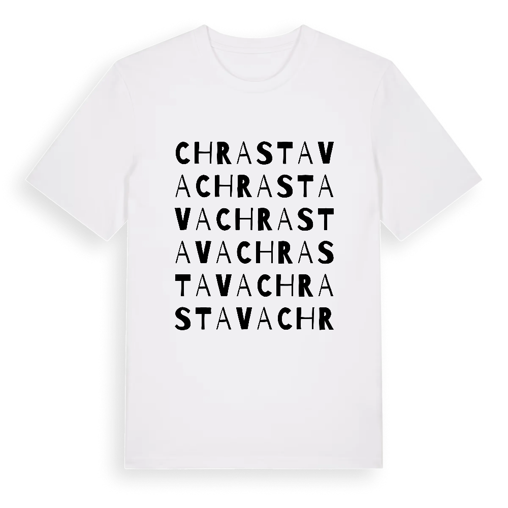 Chrastava ordlek t-shirt – White, i miljö