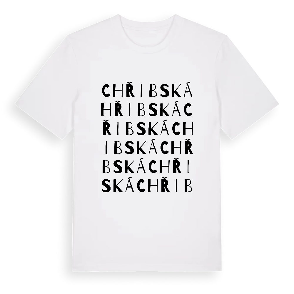 Chřibská ordlek t-shirt – White, i miljö