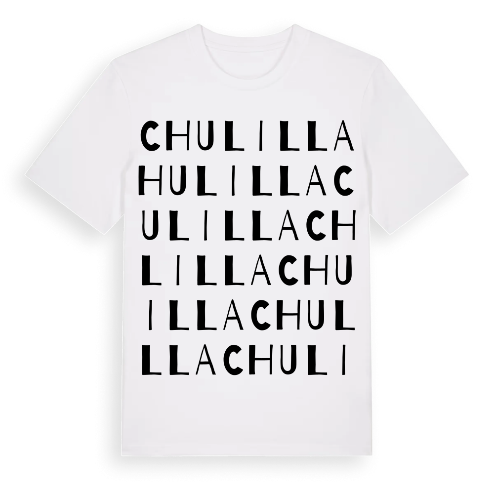 Chulilla ordlek t-shirt – White, i miljö