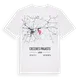 Cieceres pagasts karta t-shirt