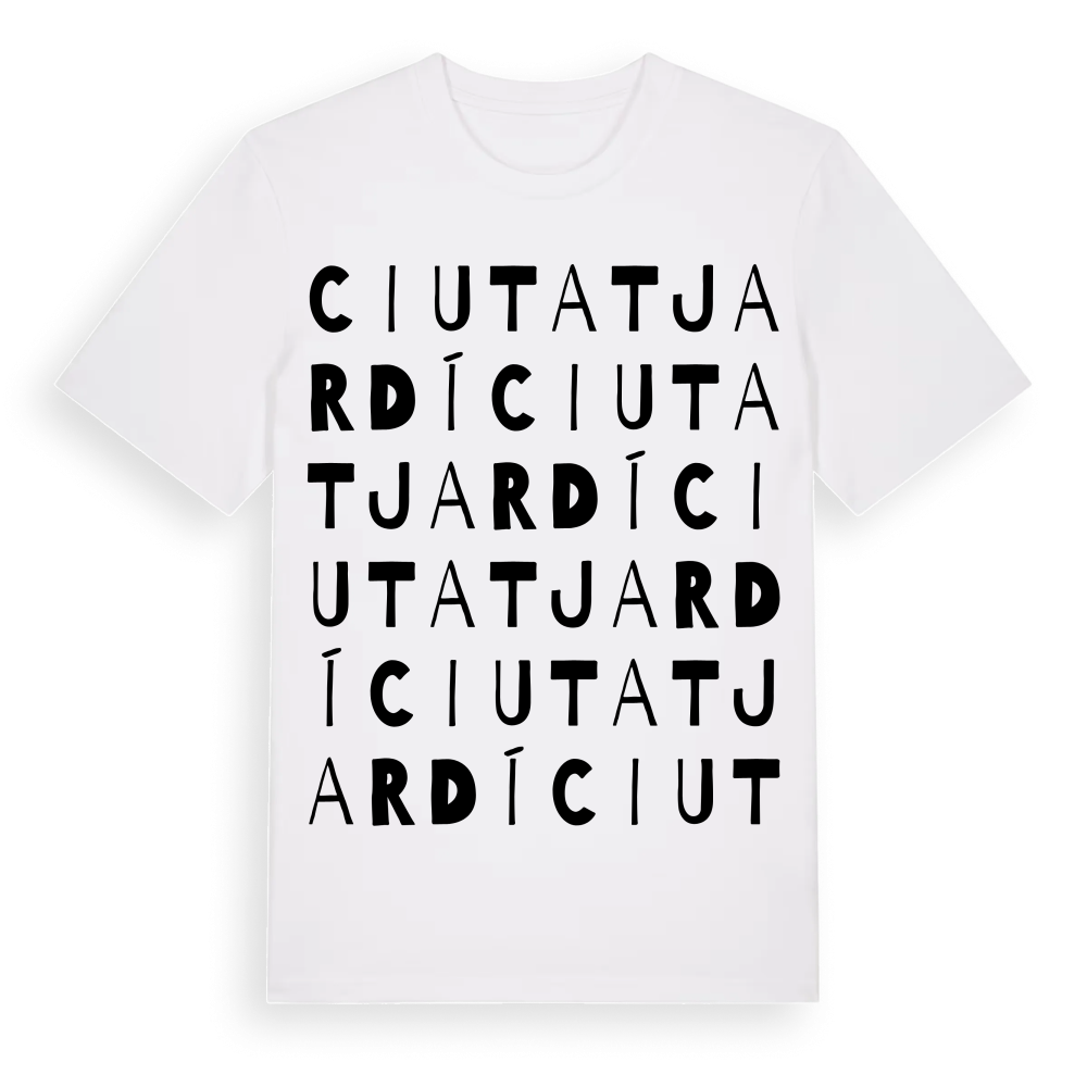 Ciutat Jardí ordlek t-shirt – White, i miljö
