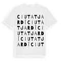 Ciutat Jardí ordlek t-shirt