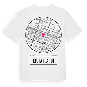 Ciutat Jardí t-shirt – ekologisk bomull t-shirt från Pinshirt