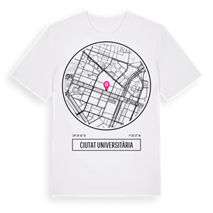 Ciutat Universitària t-shirt – ekologisk bomull t-shirt från Pinshirt