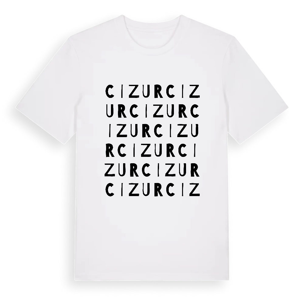 Cizur ordlek t-shirt – White, i miljö