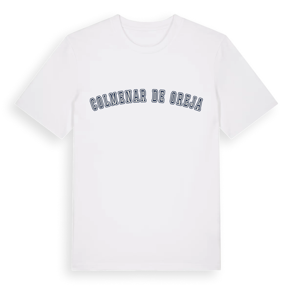 Colmenar de Oreja college t-shirt – White, i miljö