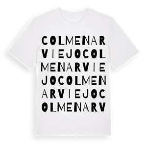 Colmenar Viejo ordlek t-shirt – ekologisk bomull t-shirt från Pinshirt