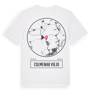 Colmenar Viejo t-shirt – ekologisk bomull t-shirt från Pinshirt