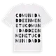 Comunidad de Enmenetu ordlek t-shirt
