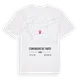 Comunidad de Yarto karta t-shirt