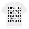 Comunidad de Yarto ordlek t-shirt