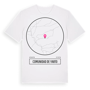 Comunidad de Yarto t-shirt – ekologisk bomull t-shirt från Pinshirt