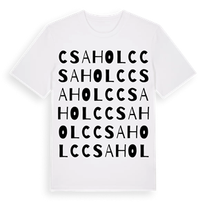 Csaholc ordlek t-shirt – ekologisk bomull t-shirt från Pinshirt