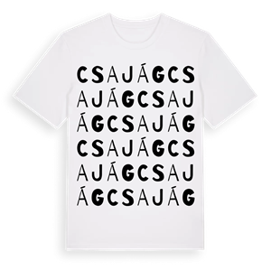 Csajág ordlek t-shirt – ekologisk bomull t-shirt från Pinshirt