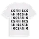 Csánig ordlek t-shirt