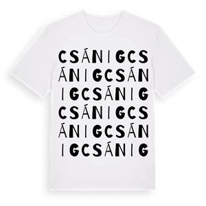 Csánig ordlek t-shirt – ekologisk bomull t-shirt från Pinshirt