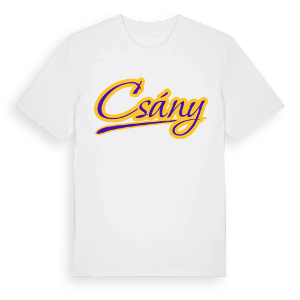 Csány baseball t-shirt – ekologisk bomull t-shirt från Pinshirt