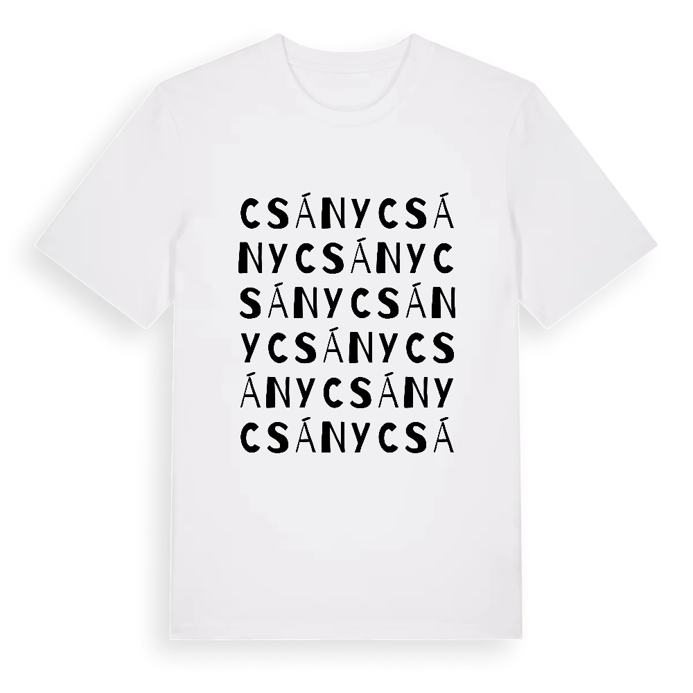 Csány ordlek t-shirt – White, i miljö