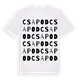 Csapod ordlek t-shirt