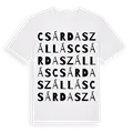 Csárdaszállás ordlek t-shirt